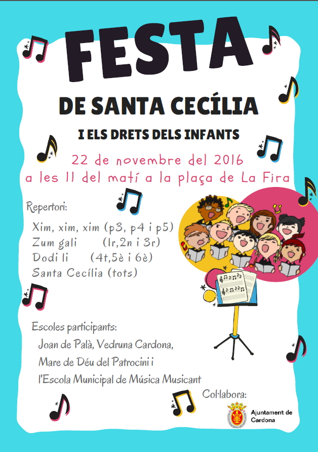 Drets dels Infants i Santa Cecília 2016