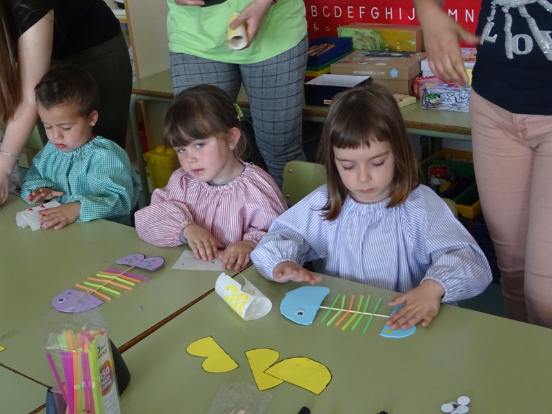 EI. PRÀCTICA D’ALUMNES D’INSTITUT. FEM UN PEIX