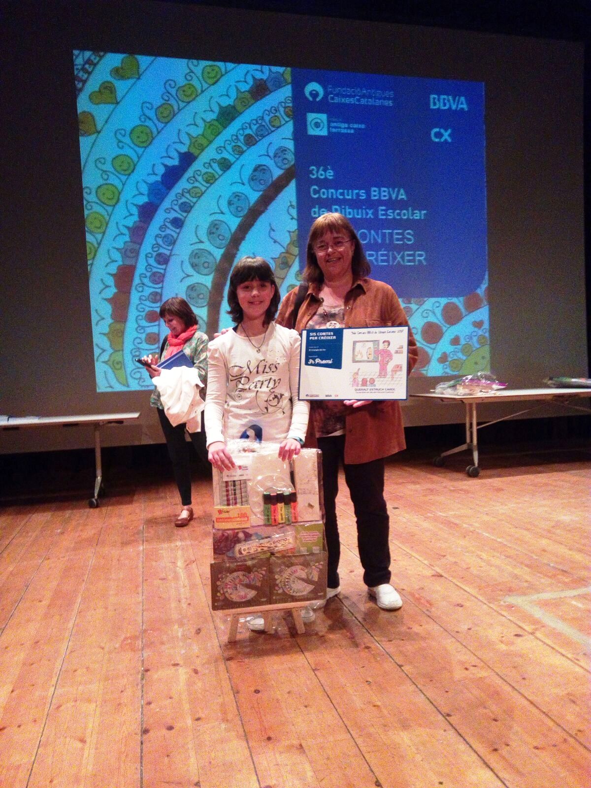 Queralt Estruch, guanyadora del 3r Premi Valors BBVA.