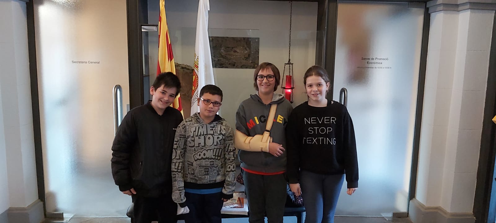 Consell d’Infants de Cardona. Representants de la nostra escola