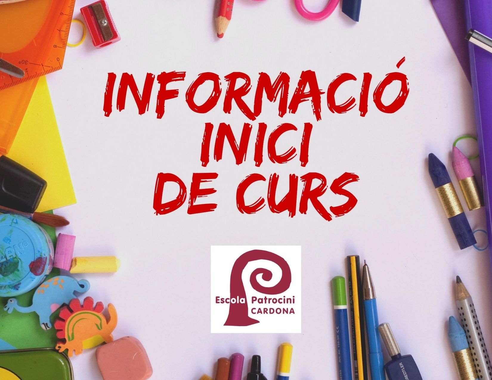 Informació inici de curs