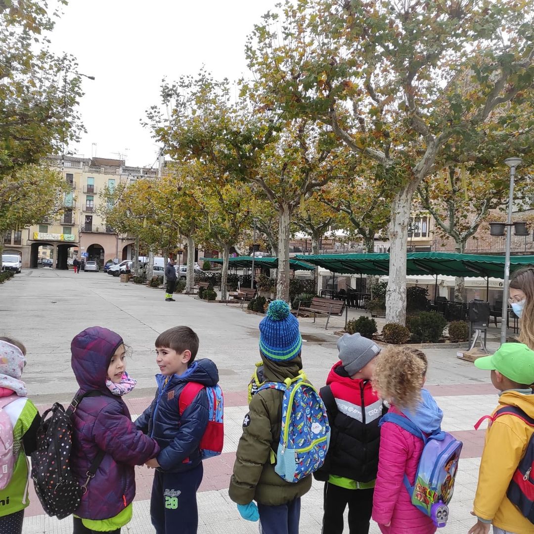 Sortida per Cardona dels alumnes de P5
