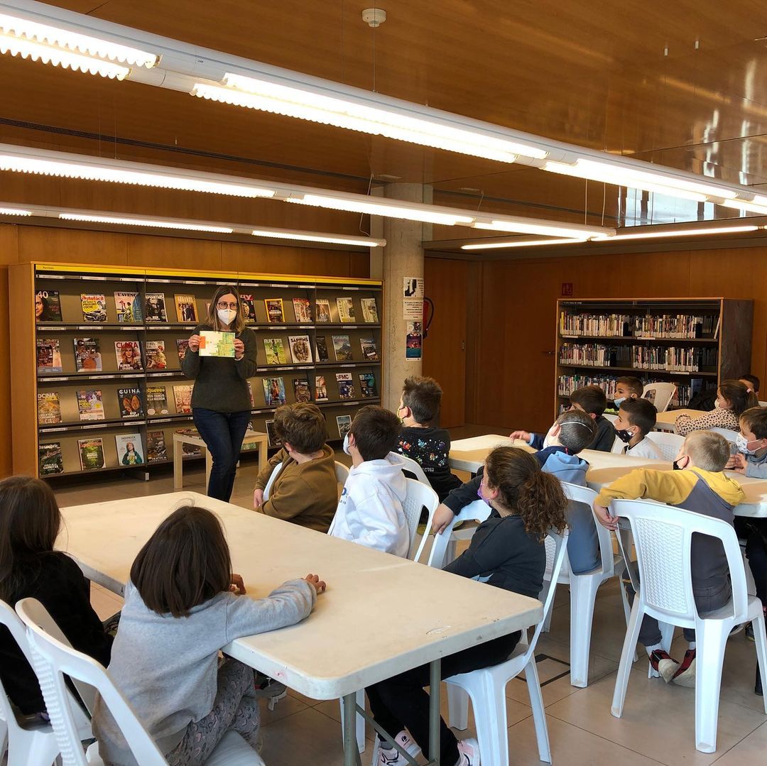 Descobrint Warja Lavater, alumnes de cicle mitjà